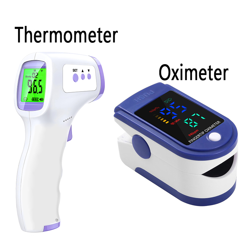 جهاز قياس حرارة الجبين بالأشعة - مراجعة Pulse Oximeter وسعره