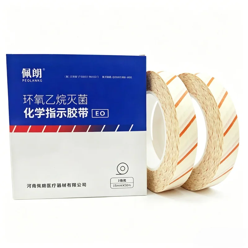 شريط مؤشر التعقيم EO ETO ذاتي  - مراجعة Medical Tape وسعره